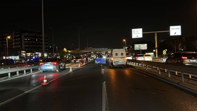 Bakırköy'de Yaya Kaza Kurbanı