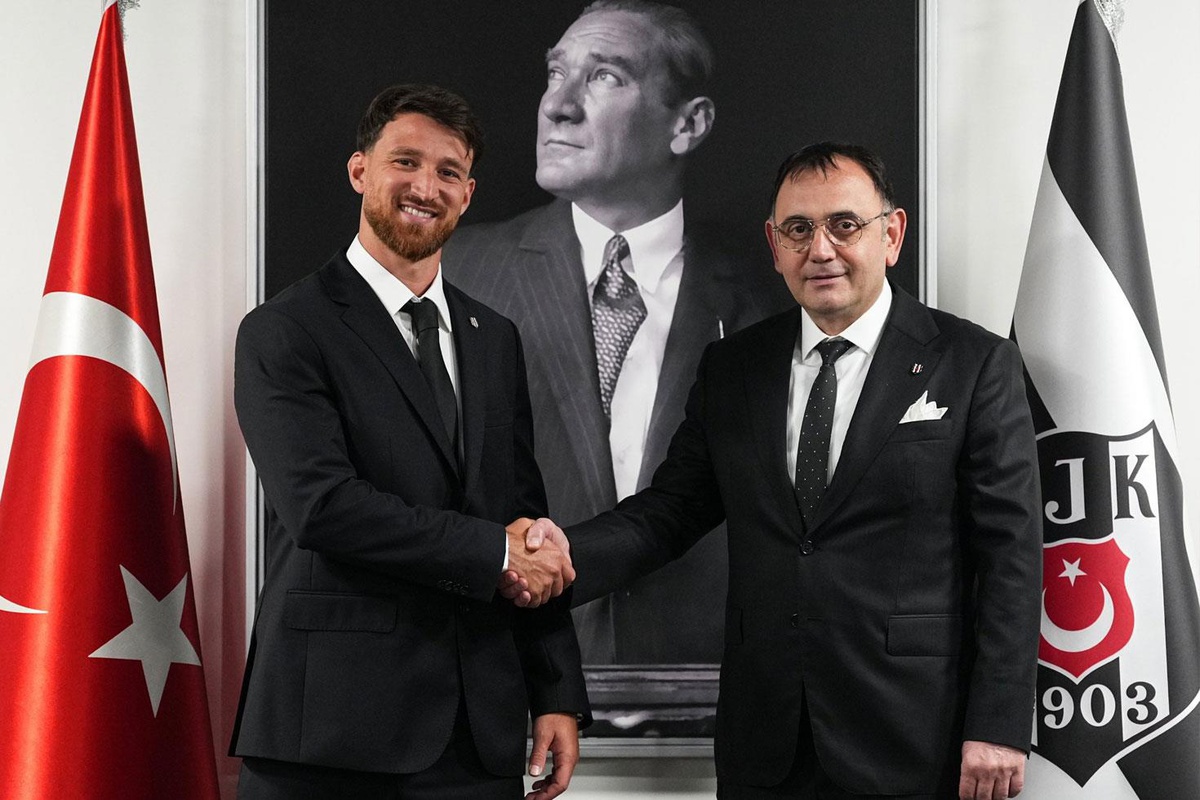 Beşiktaş, Salih Özcan\'la 3+1 yıllık sözleşme imzaladı