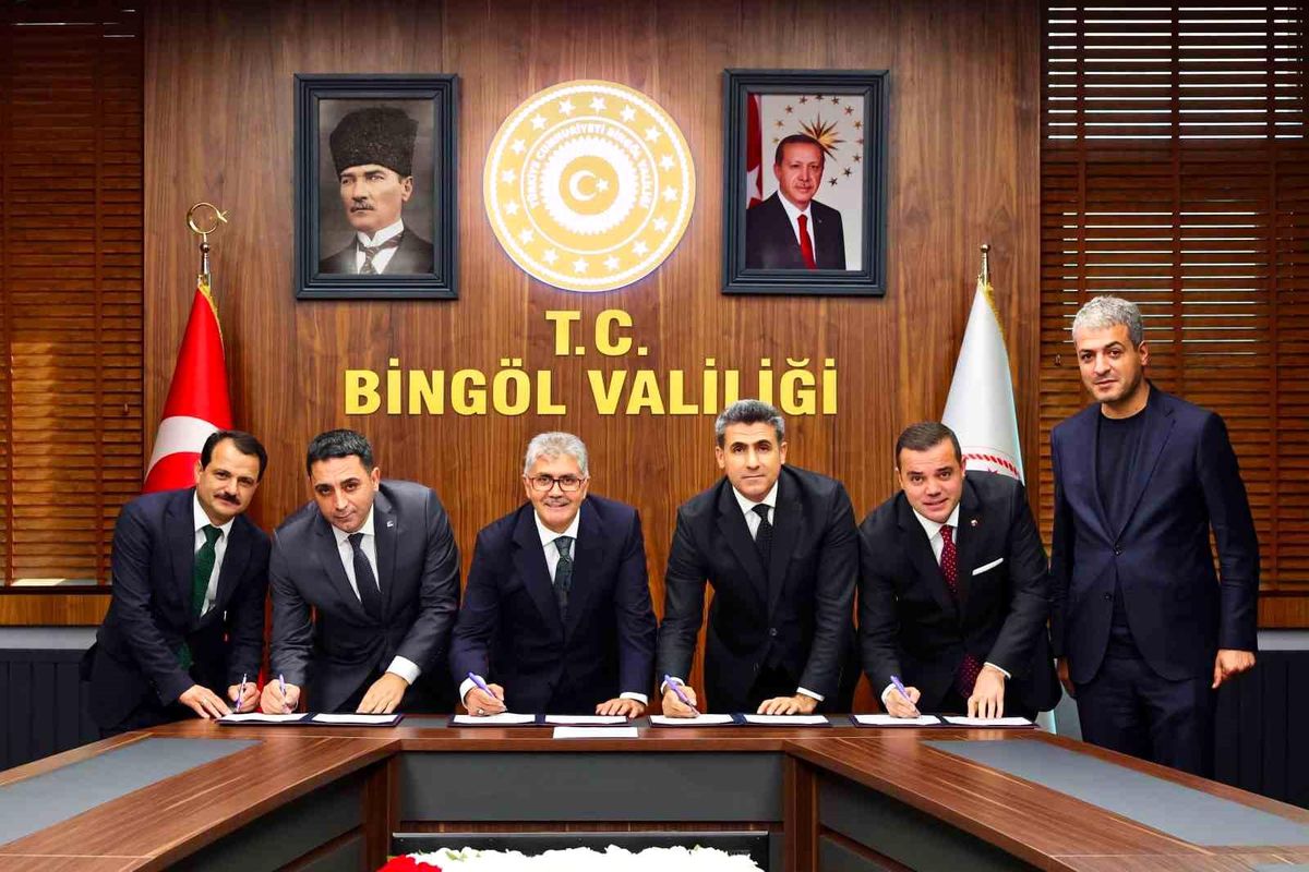 Bingöl\'de 115 milyon liralık İŞGEM yatırımı için imzalar atıldı