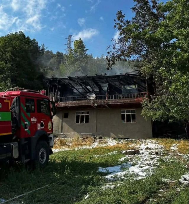 Dikmen’de Ev Yangını