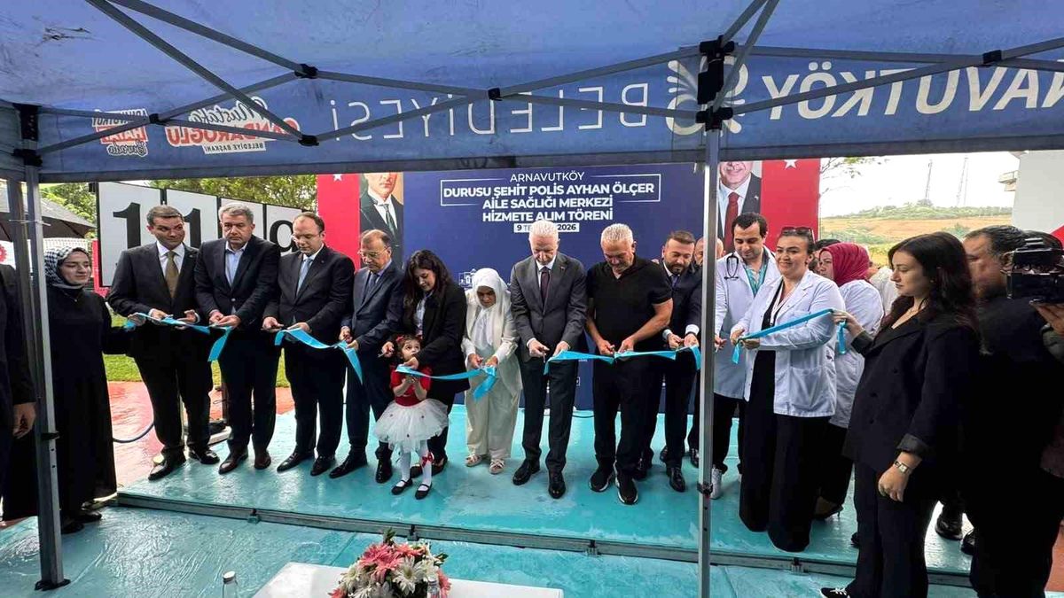 Arnavutköy\'de şehit polisin adını taşıyan sağlık merkezi açıldı