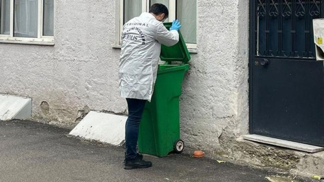 Eşini parçalayıp çöpe attı,