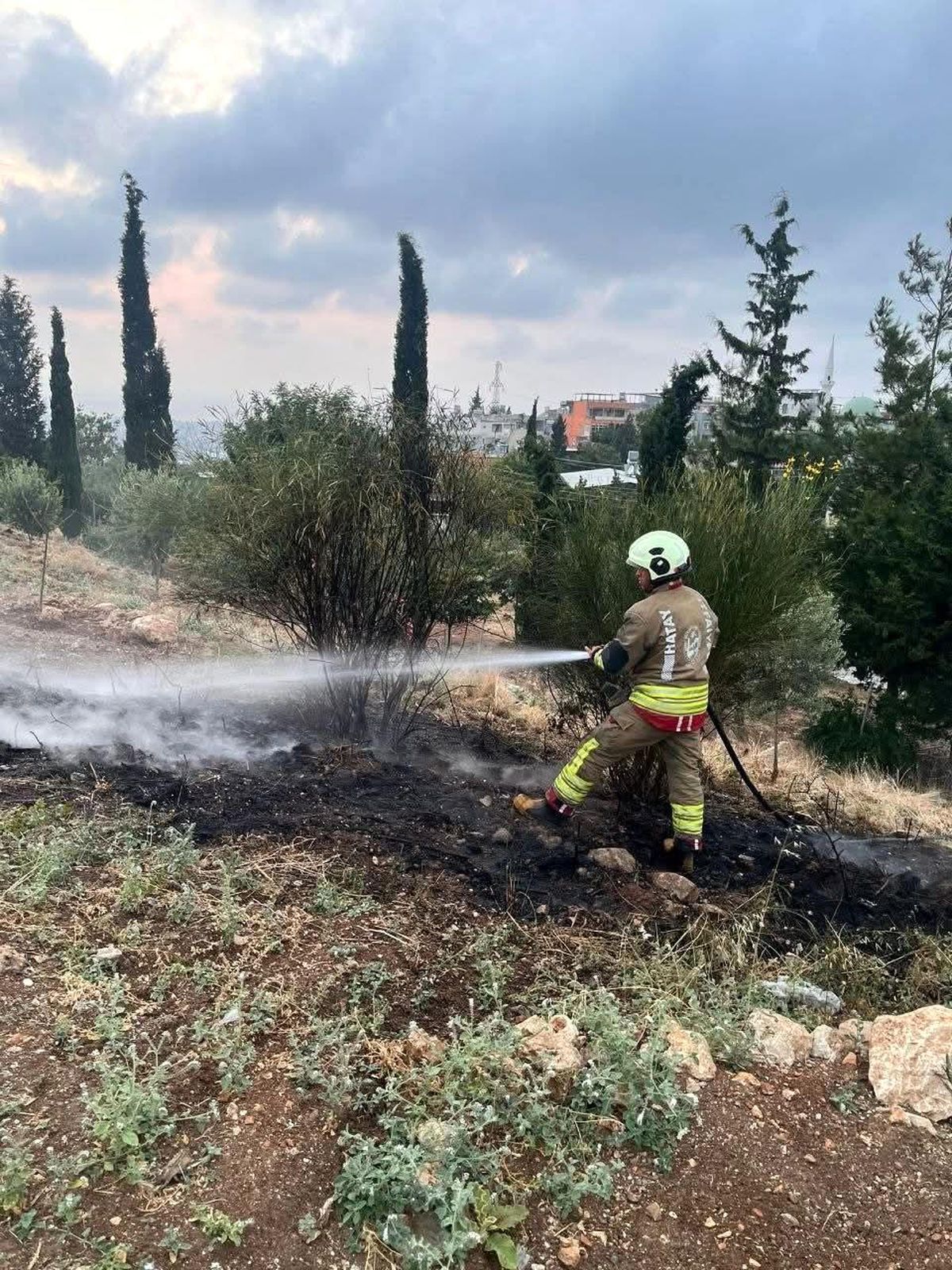 İskenderun\'da Yangın Kontrol Altına Alındı