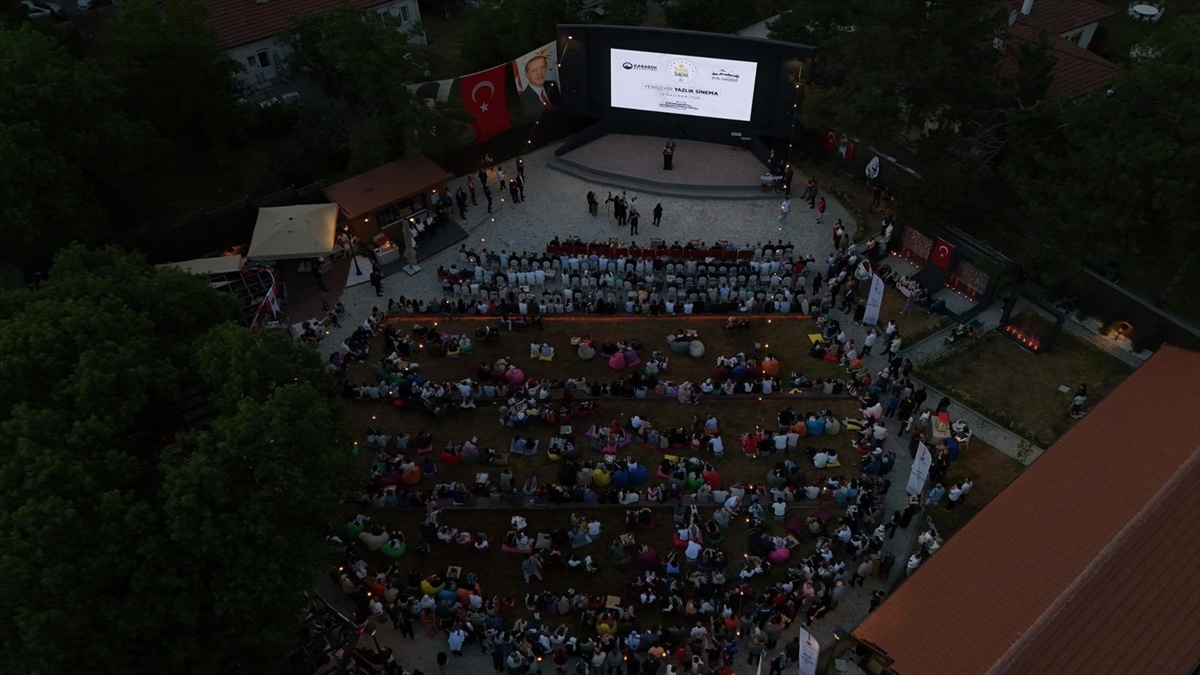 Yenilenen Yazlık Sinema Karabük\'e Can Verdi