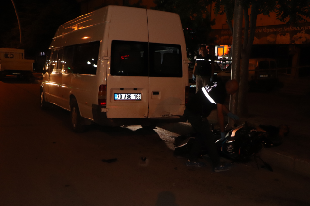 Karaman'da motosiklet kazası: 2 genç hayatını kaybetti