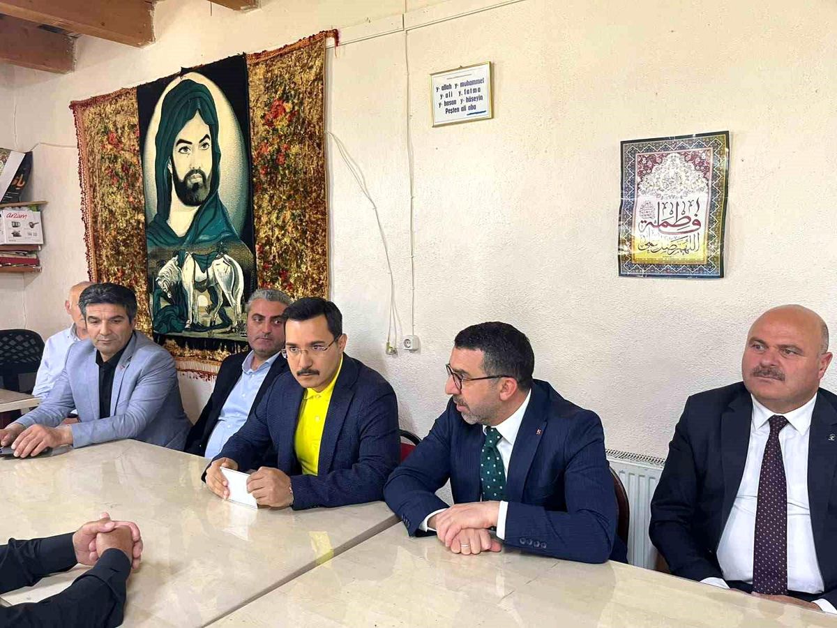 Milletvekili Çalkın Akyaka\'da muhtarlar ve vatandaşlarla buluştu