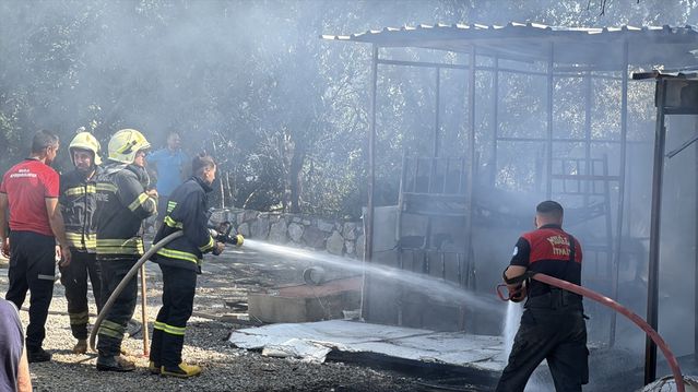 Bodrum’daki Yangın Söndürüldü