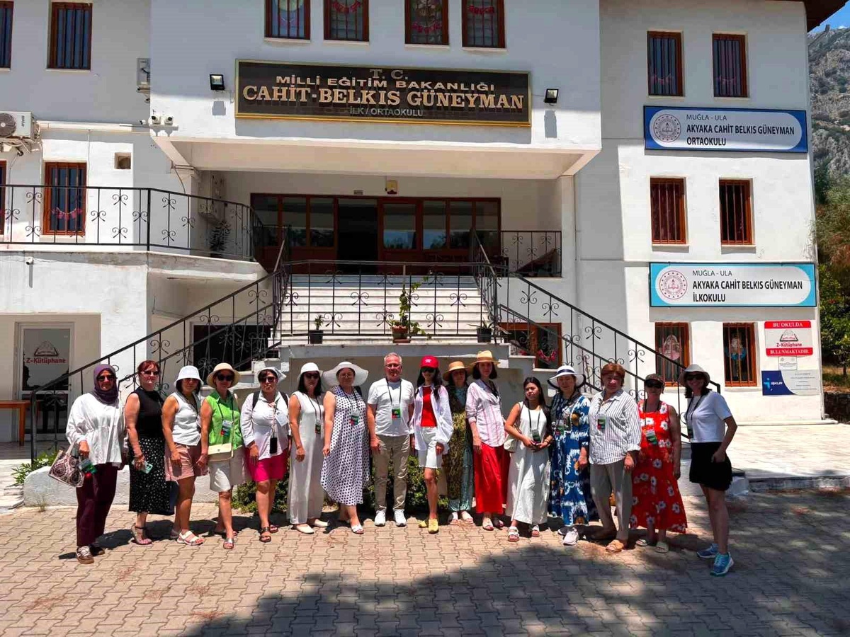 Kazak Öğretmenler Muğla\'da