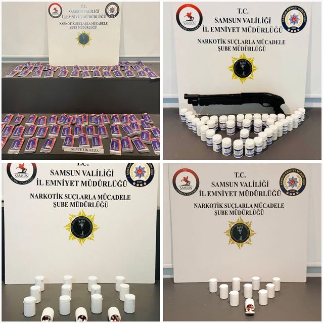 Samsun’da Uyuşturucu Operasyonu: 6 Gözaltı