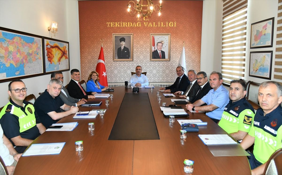 Ergene\'de Hemzemin Geçit Projesi Toplantısı