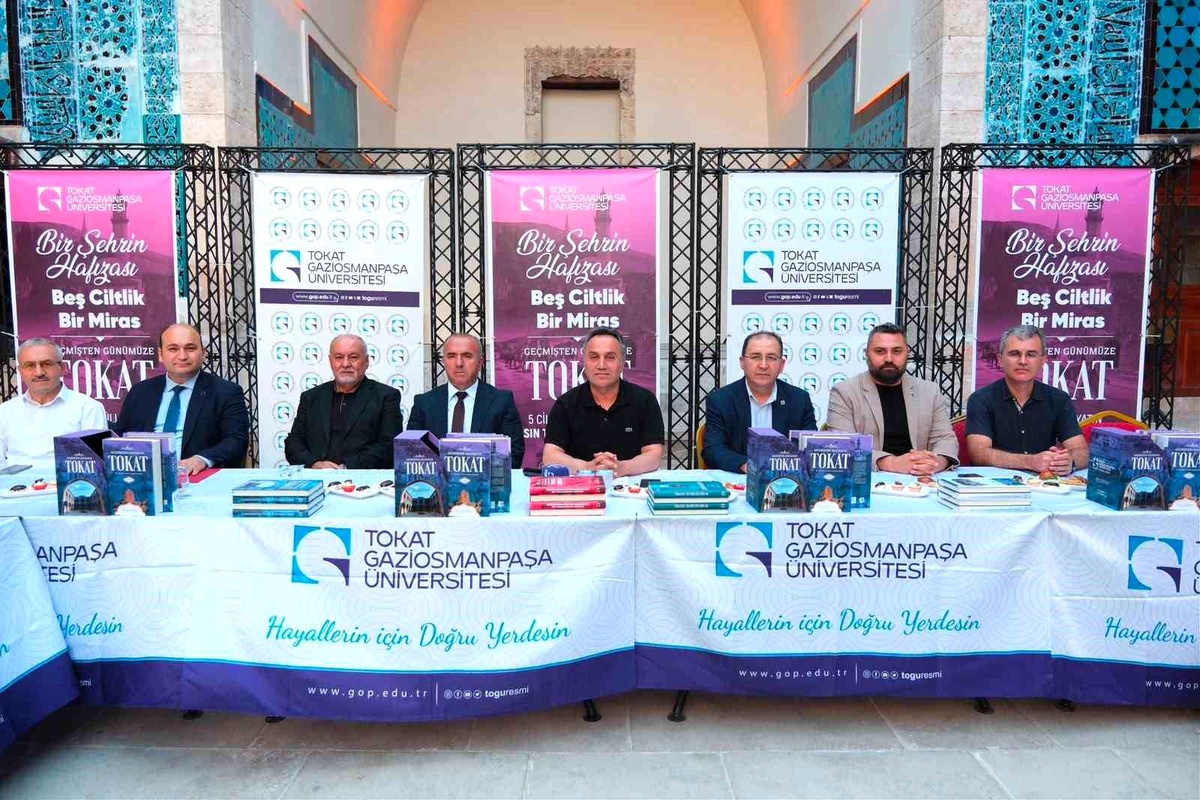 TOGÜ\'den 5 ciltlik \'Tokat\' külliyatı ve Tokat Kitaplığı projesi