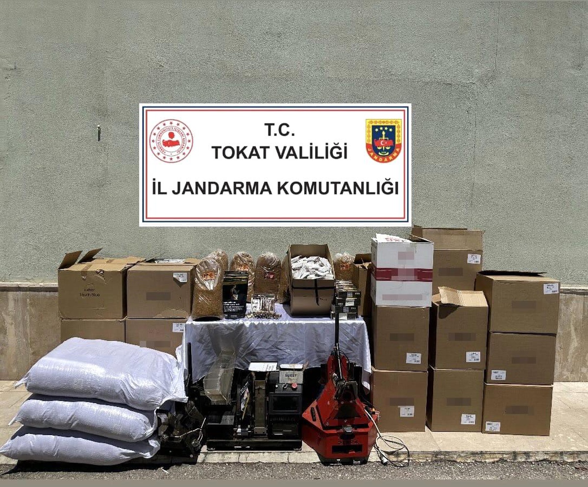 Tokat\'ta Kaçak Tütün Operasyonu