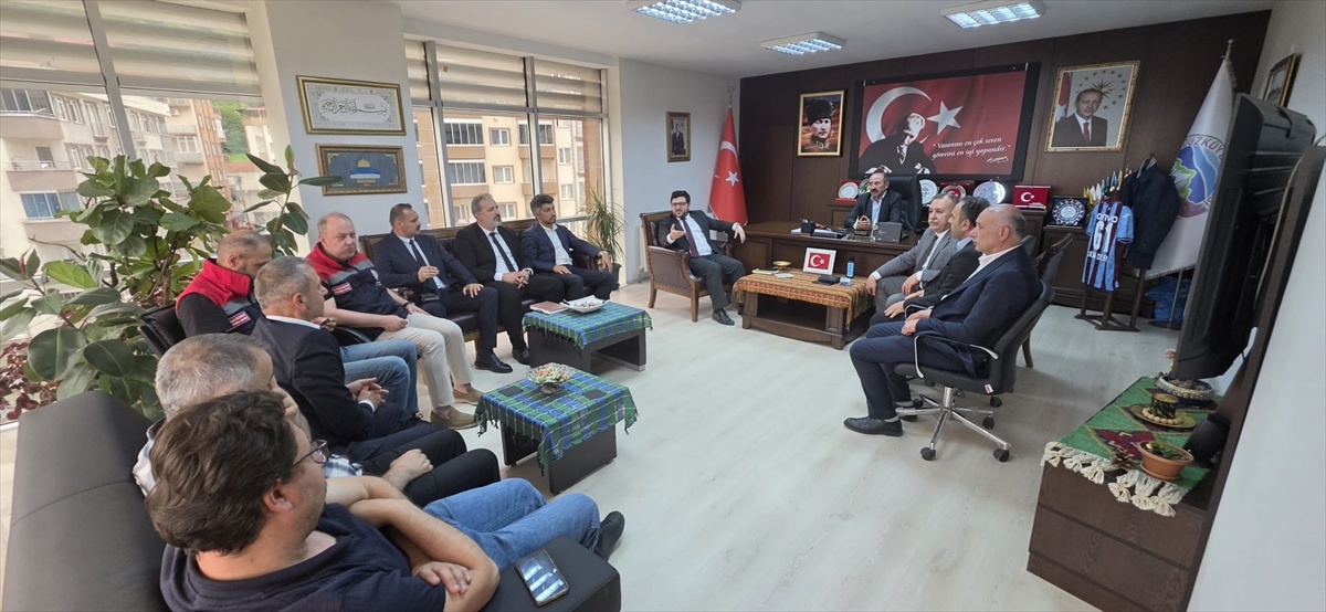 Düzköy\'de Hayvan Islahı Toplantısı