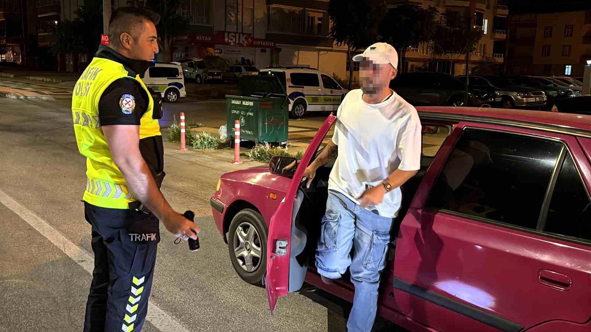 Aksaray\'da Alkollü Sürücüye 25 Bin Lira Ceza
