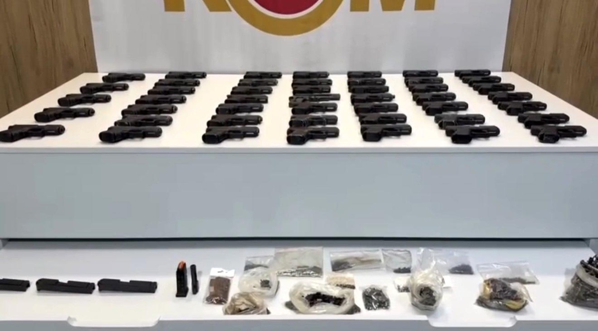 Samsun\'da Silah Kaçakçılığı Operasyonu