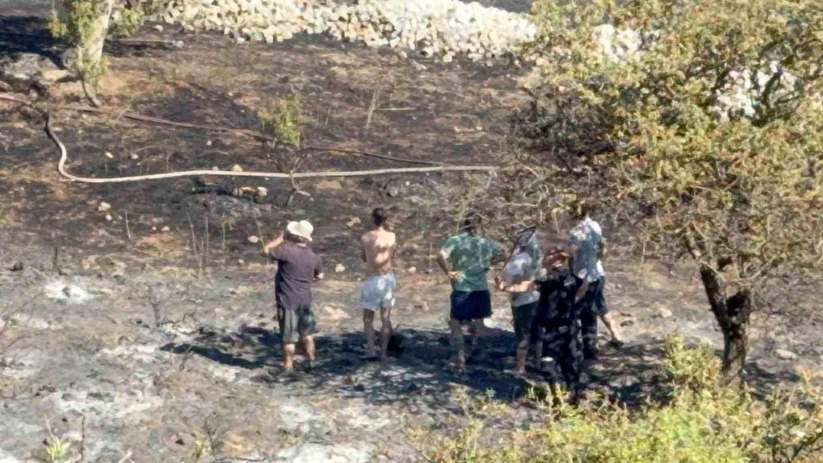 Bodrum\'da makilik yangını kontrol altına alındı