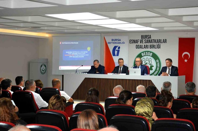 Bursa’da Esnaf için Vergi Taksitlendirme Toplantısı