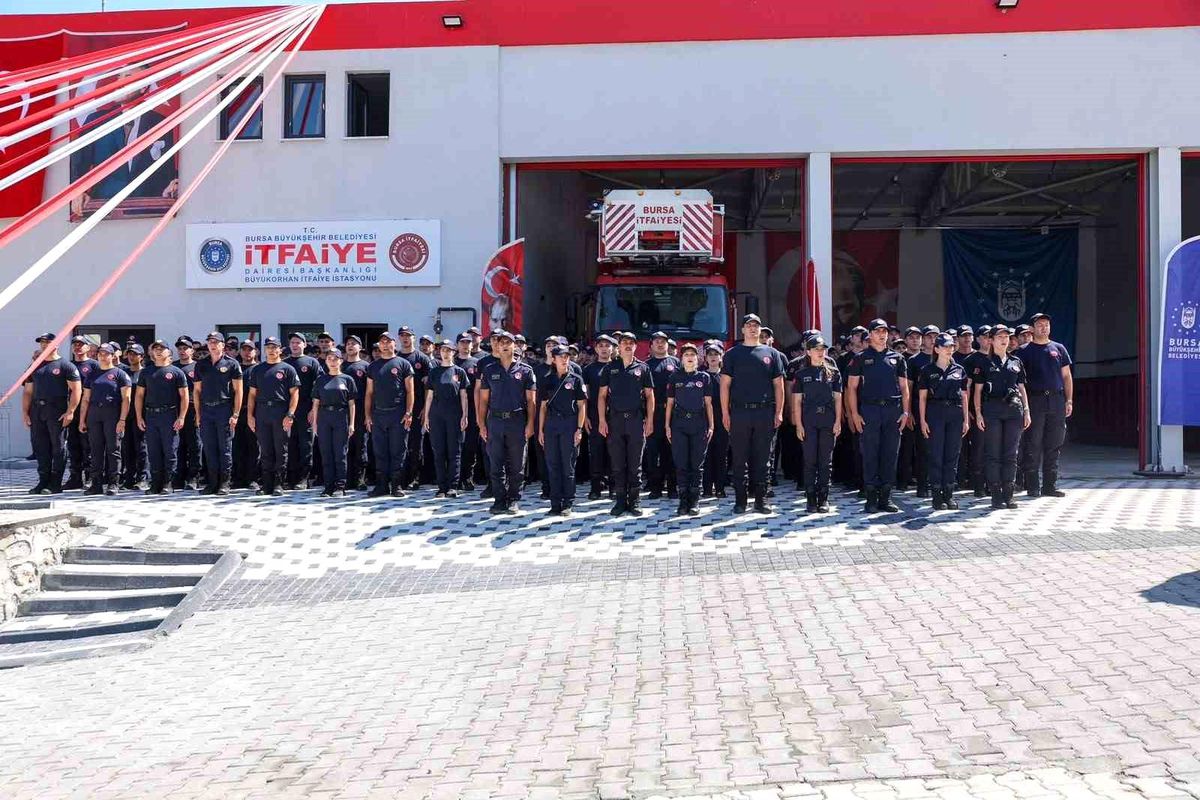 Büyükorhan\'a tam donanımlı itfaiye binası