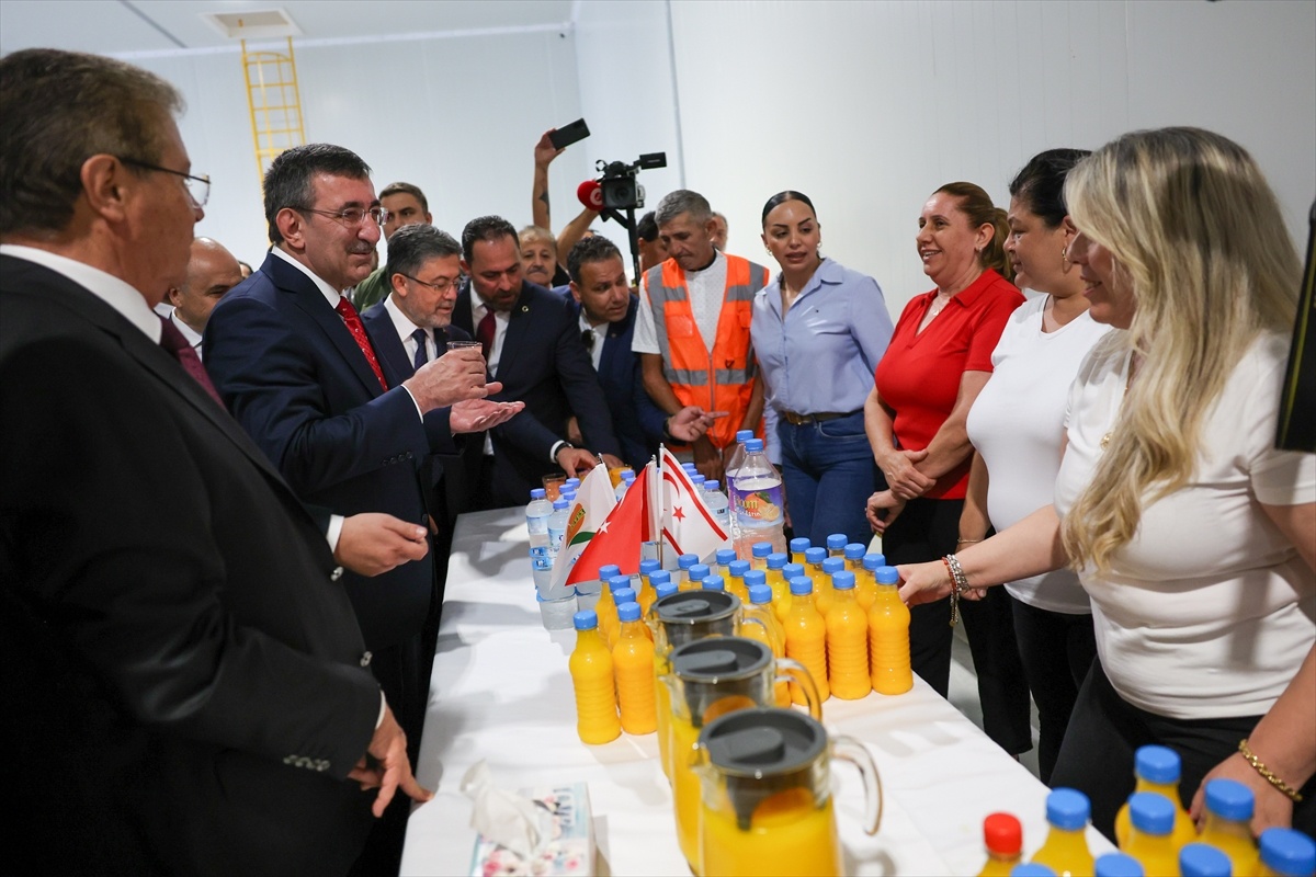 Cevdet Yılmaz Güzelyurt\'ta Tesisleri Ziyaret Etti