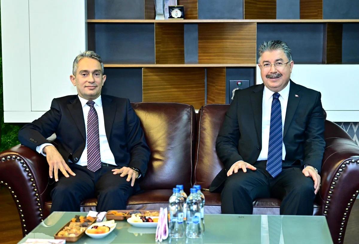 Vali Yılmaz\'dan Başsavcı Deniz\'e Ziyaret