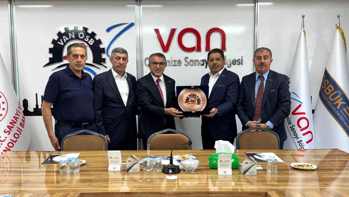 Van OSB\'ye TÜRKONFED Ziyareti