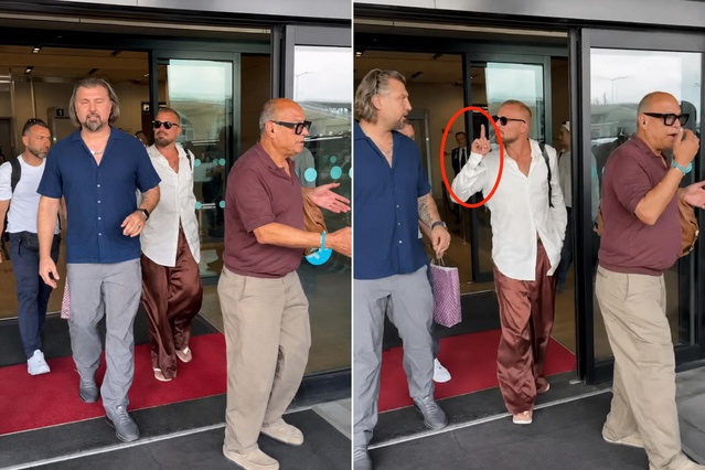 İstanbul’a gelen Ricky Martin, basınla arasına giren korumasını sakinleştirdi