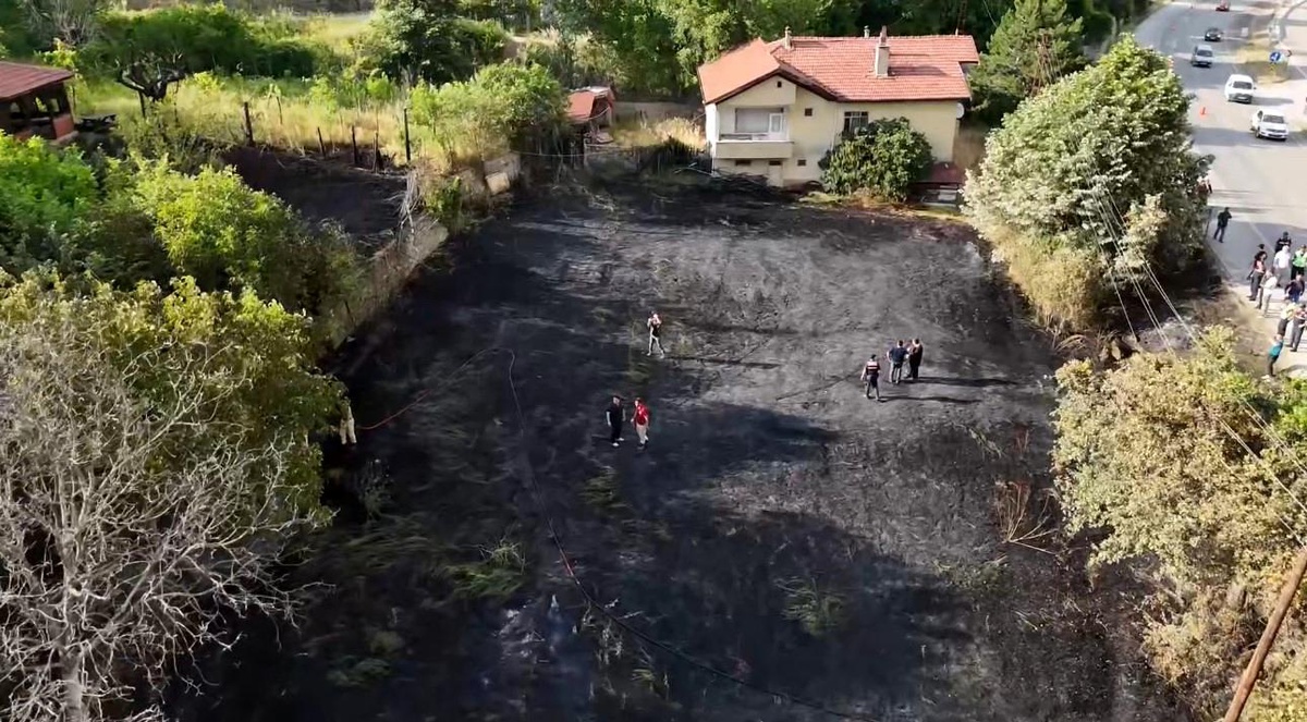 Karabük\'te Ot Yangını Kontrol Altına Alındı