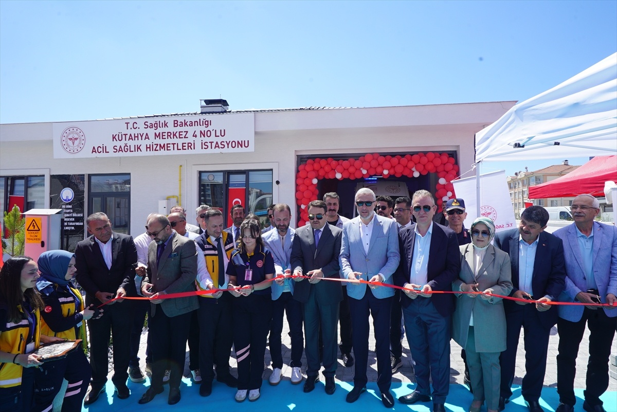 Kütahya\'da Yeni Acil Sağlık İstasyonu Açıldı