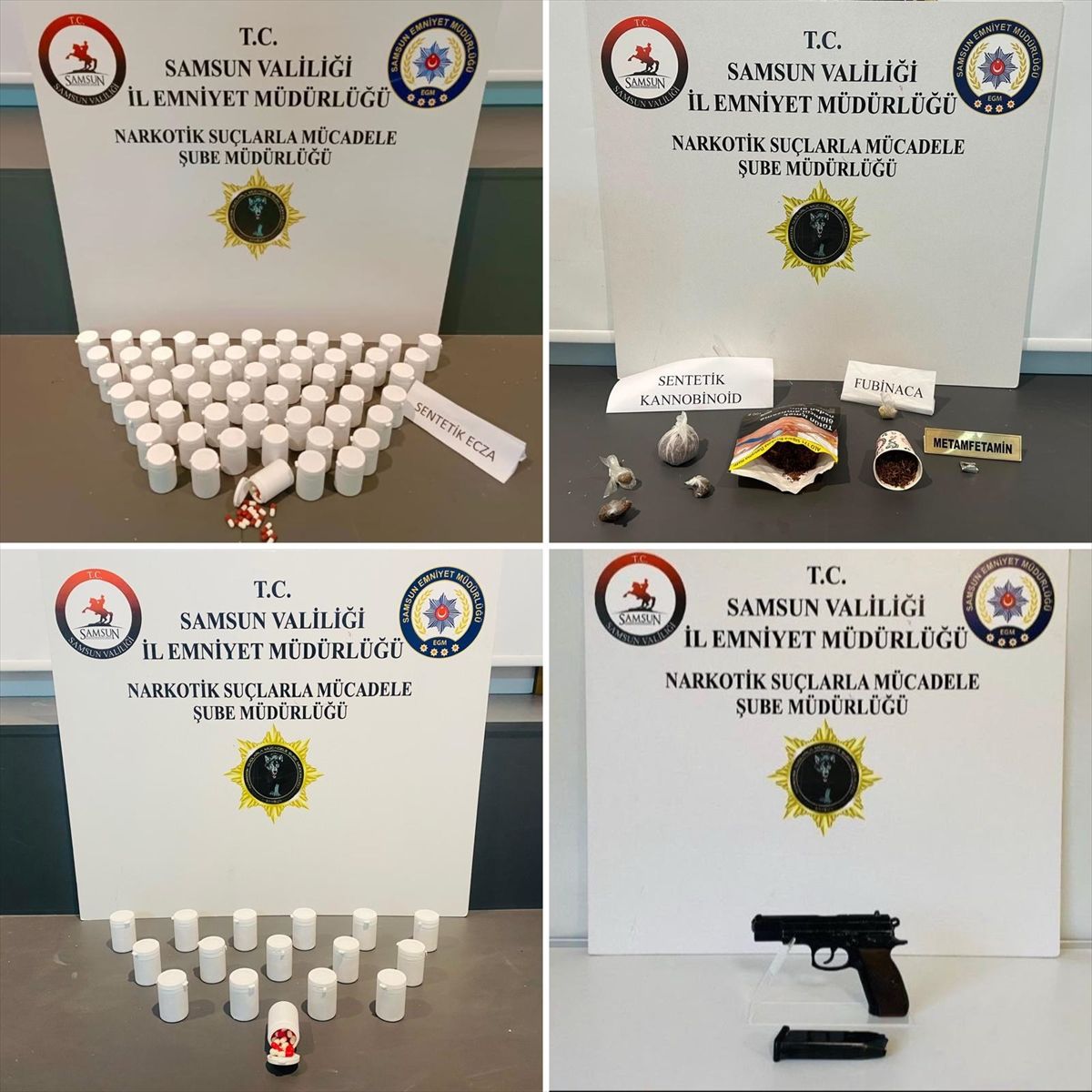 Samsun\'da Uyuşturucu Operasyonu: 6 Gözaltı