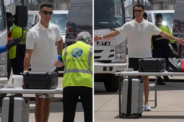 Üstü aranan Ronaldo’nun verdiği tepkiler gündem oldu