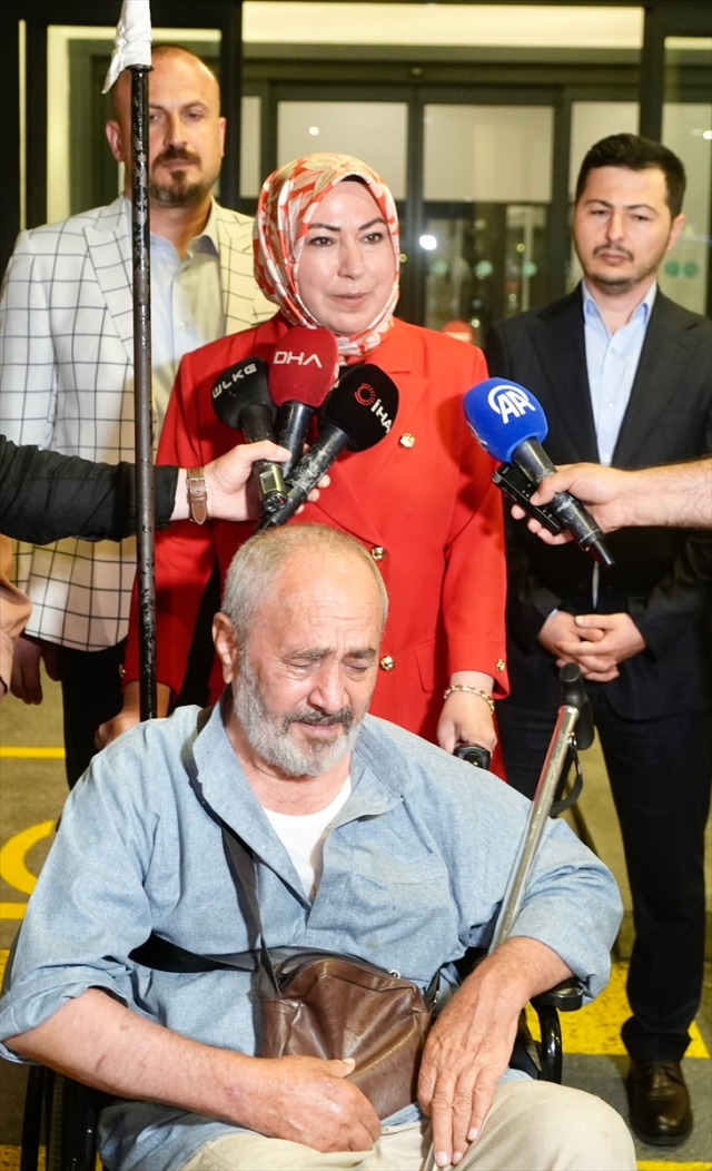 40 yıllık hasret sona erdi, Suudi Arabistan'da mahsur kalan Ali Baybaş vatana döndü