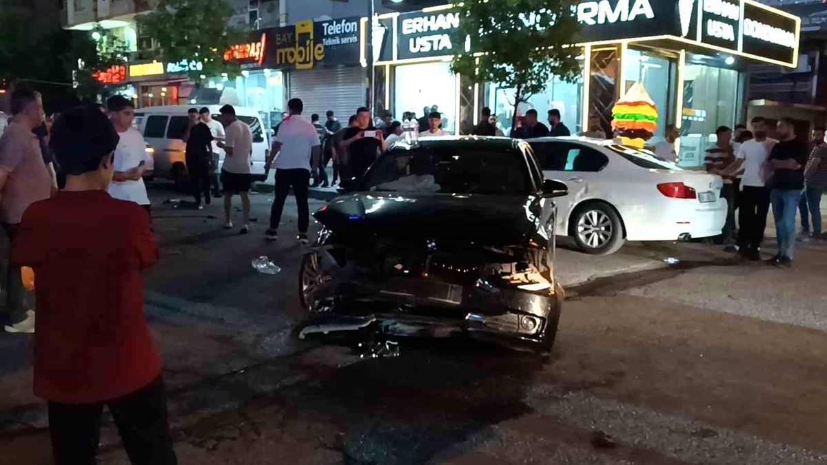 Batman\'da Trafik Kazası: 1 Yaralı