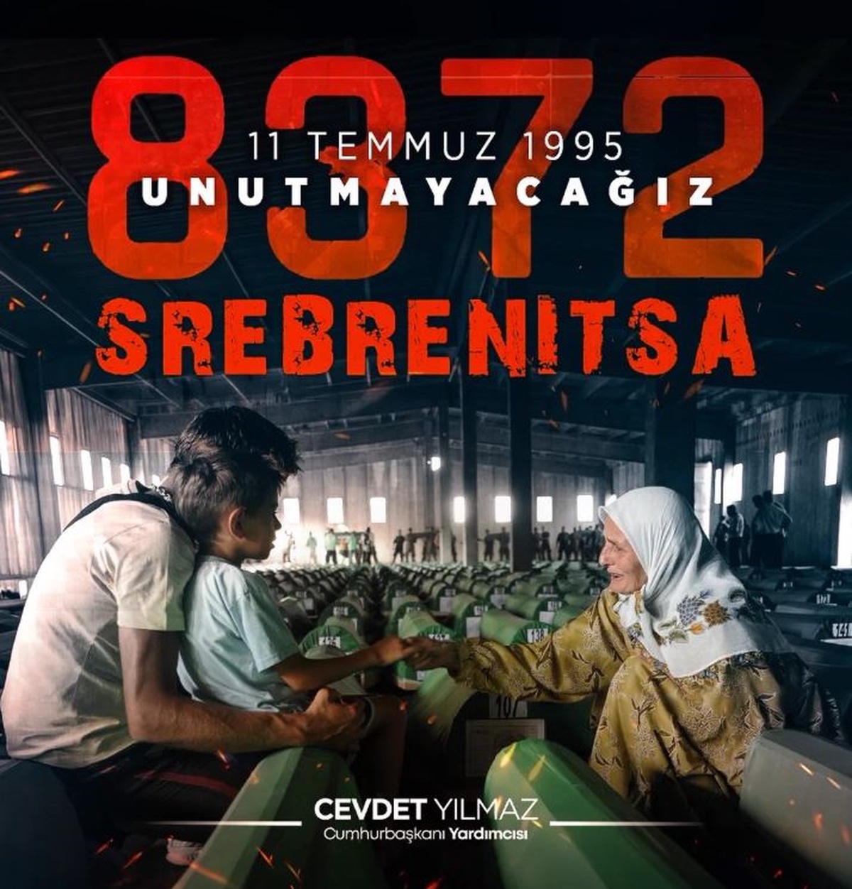 Cevdet Yılmaz Srebrenitsa Soykırımı\'nı Andı