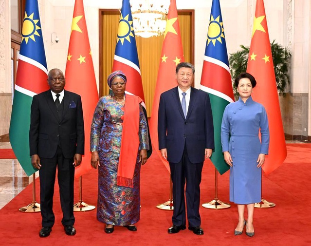 Xi Jinping ve Nandi-Ndaitwah, Çin-Namibya İlişkilerini Güçlendirdi