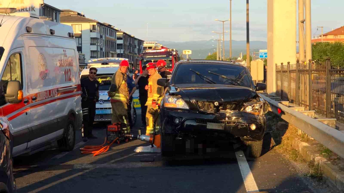 Düzce\'de zincirleme kaza: 1 ölü, 1 yaralı