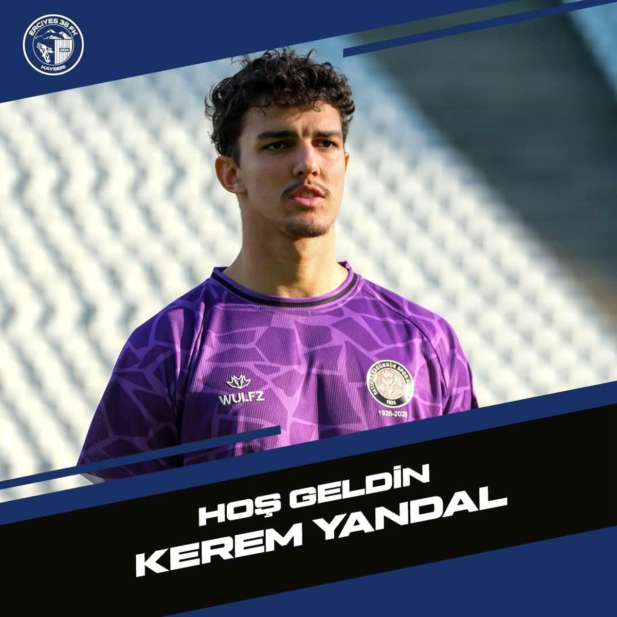 Erciyes 38 FK, Kaleci Kerem Yandal ile Anlaştı