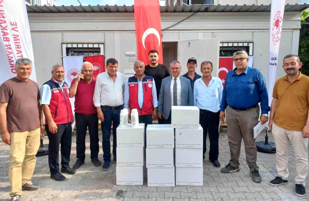 Hatay\'da Portakal Yağı Dağıtımı