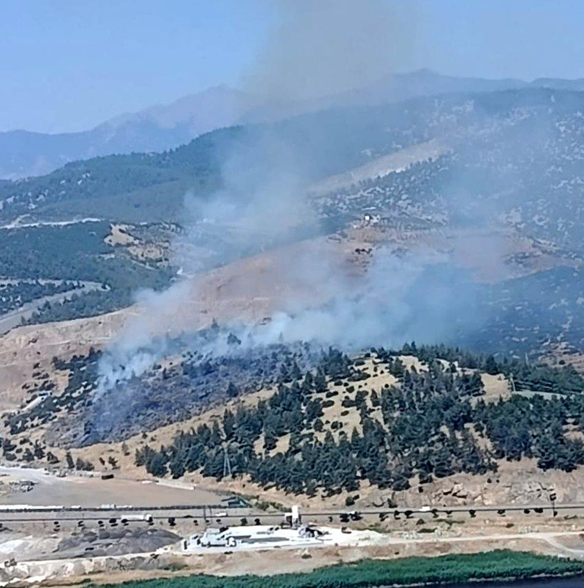 Kahramanmaraş\'ta orman yangını