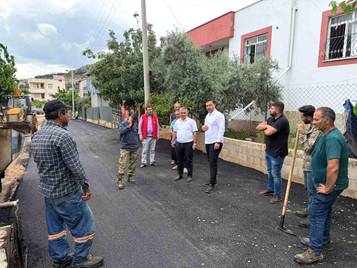 Kozan\'da yol çalışmalarına hız verildi