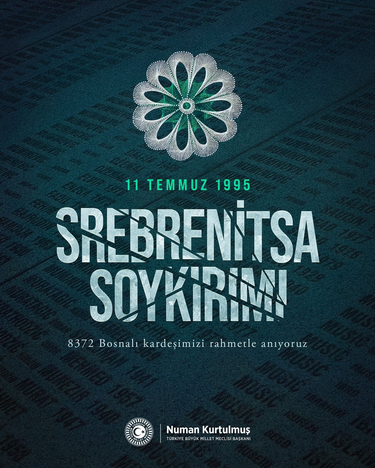 Kurtulmuş\'tan Srebrenitsa mesajı