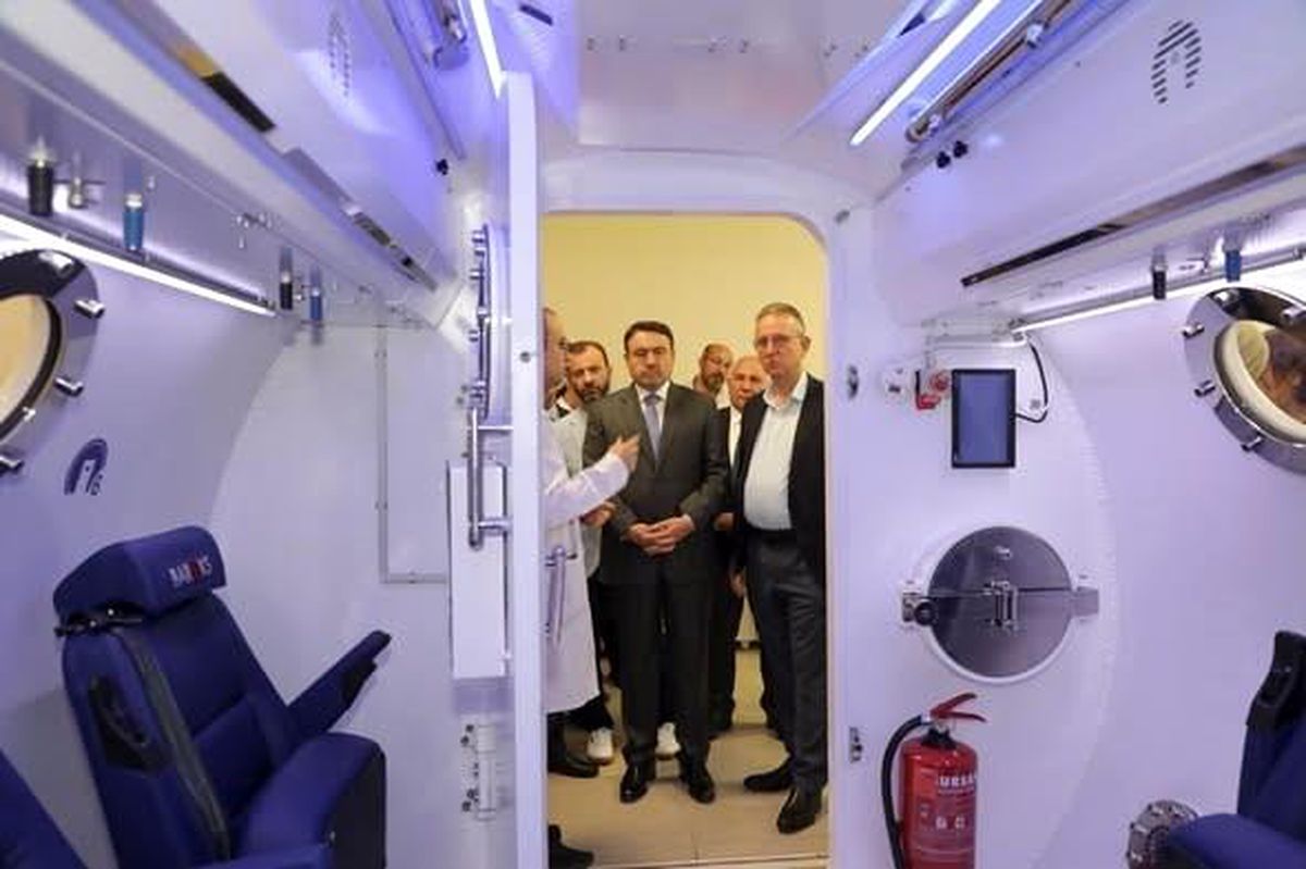 Kütahya\'da Hiperbarik Oksijen Tedavi Merkezi Açıldı