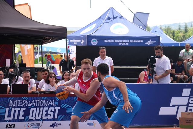 Kayseri’de 3×3 Basketbol Heyecanı