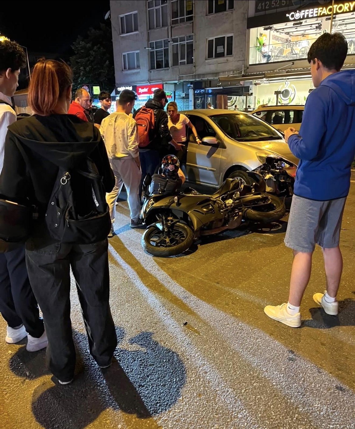 Lüleburgaz\'da Trafik Kazası ve Gerginlik