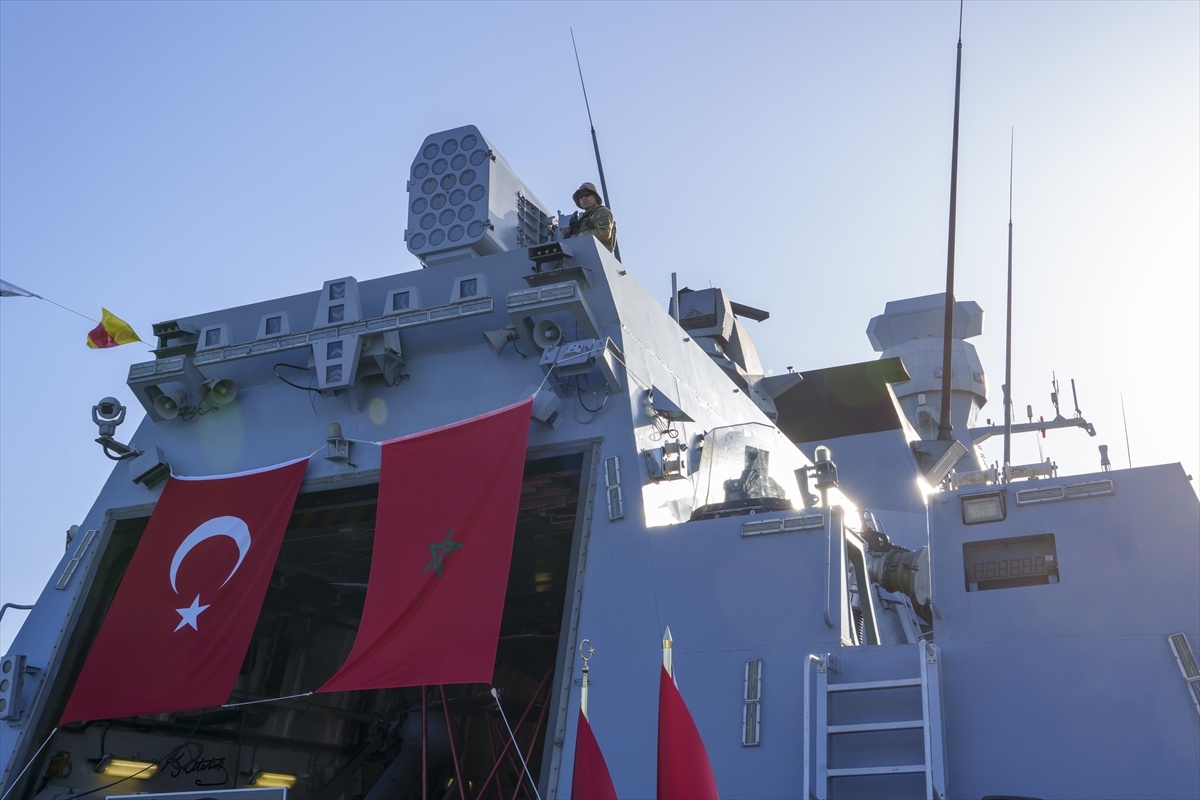 MİLGEM TCG Burgazada, Fas\'a Demirledi