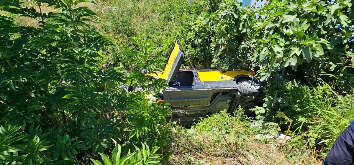 Sapanca\'da Trafik Kazası: 1 Yaralı