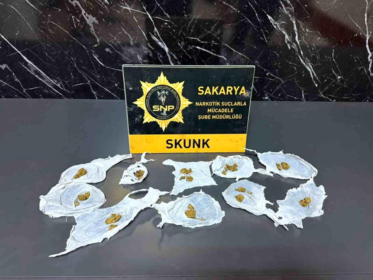 Sakarya\'da Uyuşturucu Operasyonu: 1 Tutuklama