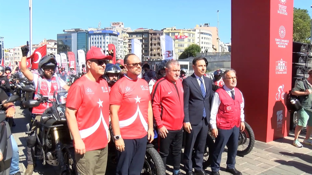 15 Temmuz\'un 10. yılında bisiklet turu