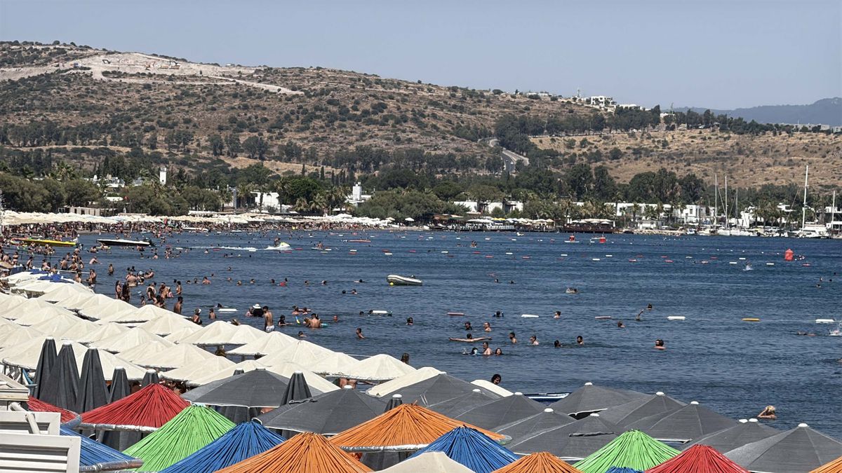 Bodrum\'da Sıcak Havalara Akın
