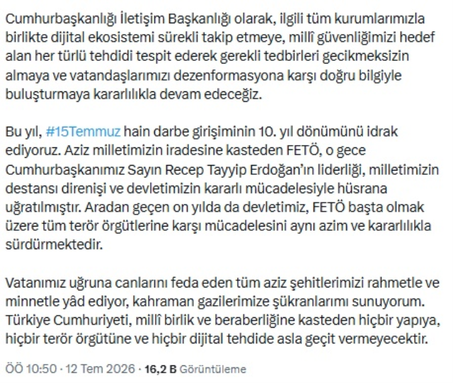 FETÖ ile bağlantılı 2 bin 702 sosyal medya hesabına erişim engeli getirildi