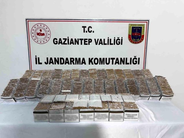 Gaziantep’te Kaçakçılık Operasyonu